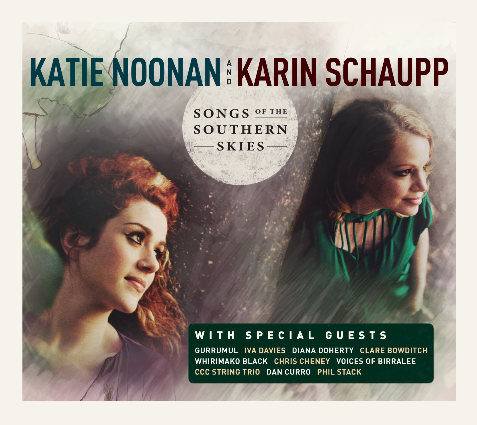 Karin Schaupp and Katie Noonan Songs of the Southern Skies CD now available